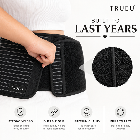 TrueU™ 3 Layer Postpartum Recovery Belt |Medical Grade Fabric | 1 Year Warranty