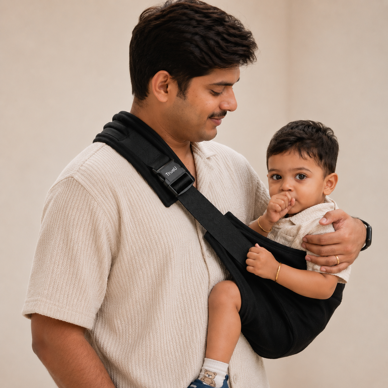 TrueU™  Hands Free Sling Baby Carrier