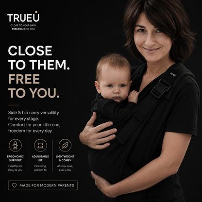 TrueU™  Hands Free Sling Baby Carrier