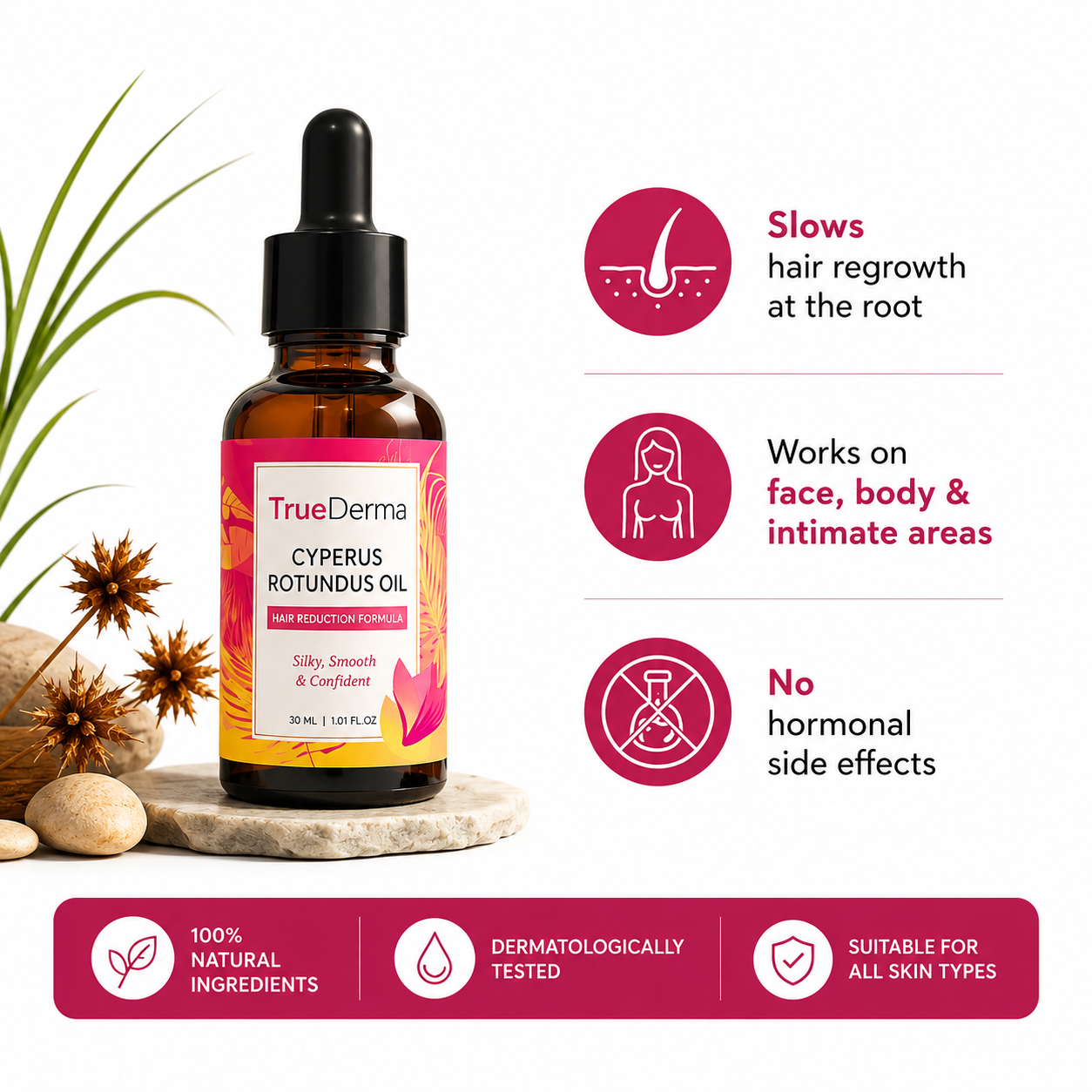 TrueDerma Cyperus Rotundus Oil