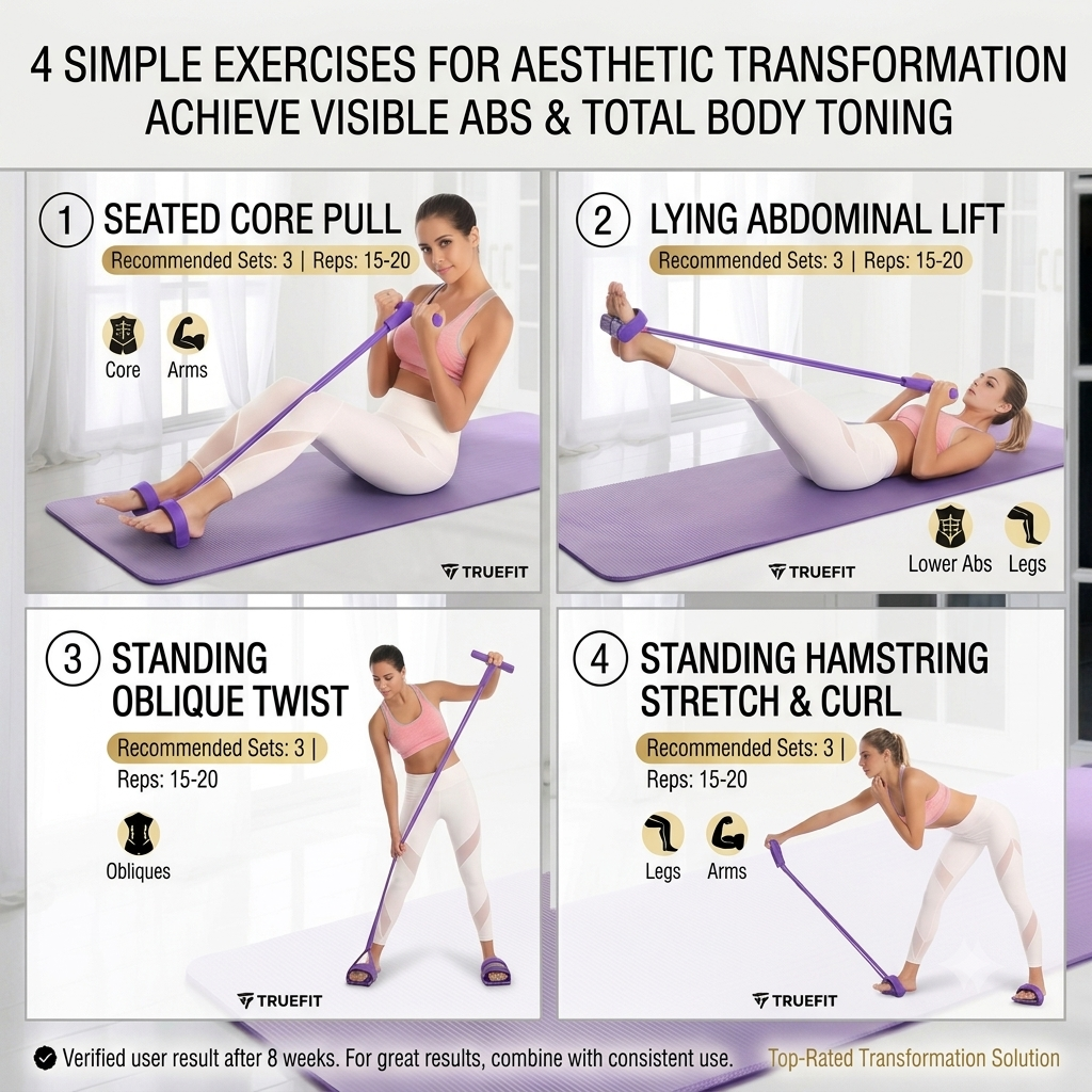TRUEFIT™ FitBand Pro – Total Body Workout Machine